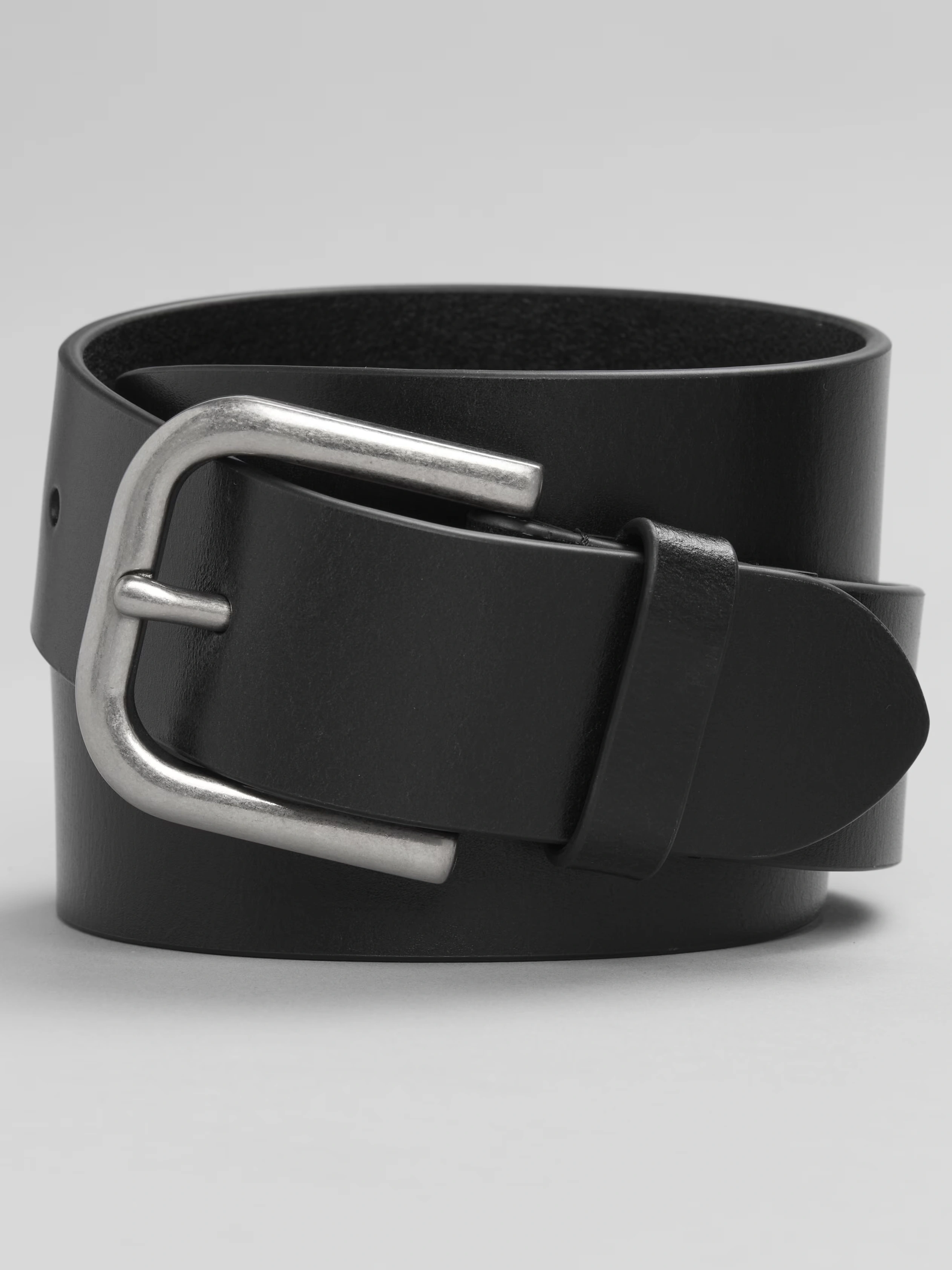 Raw Edge Leather Jean Belt