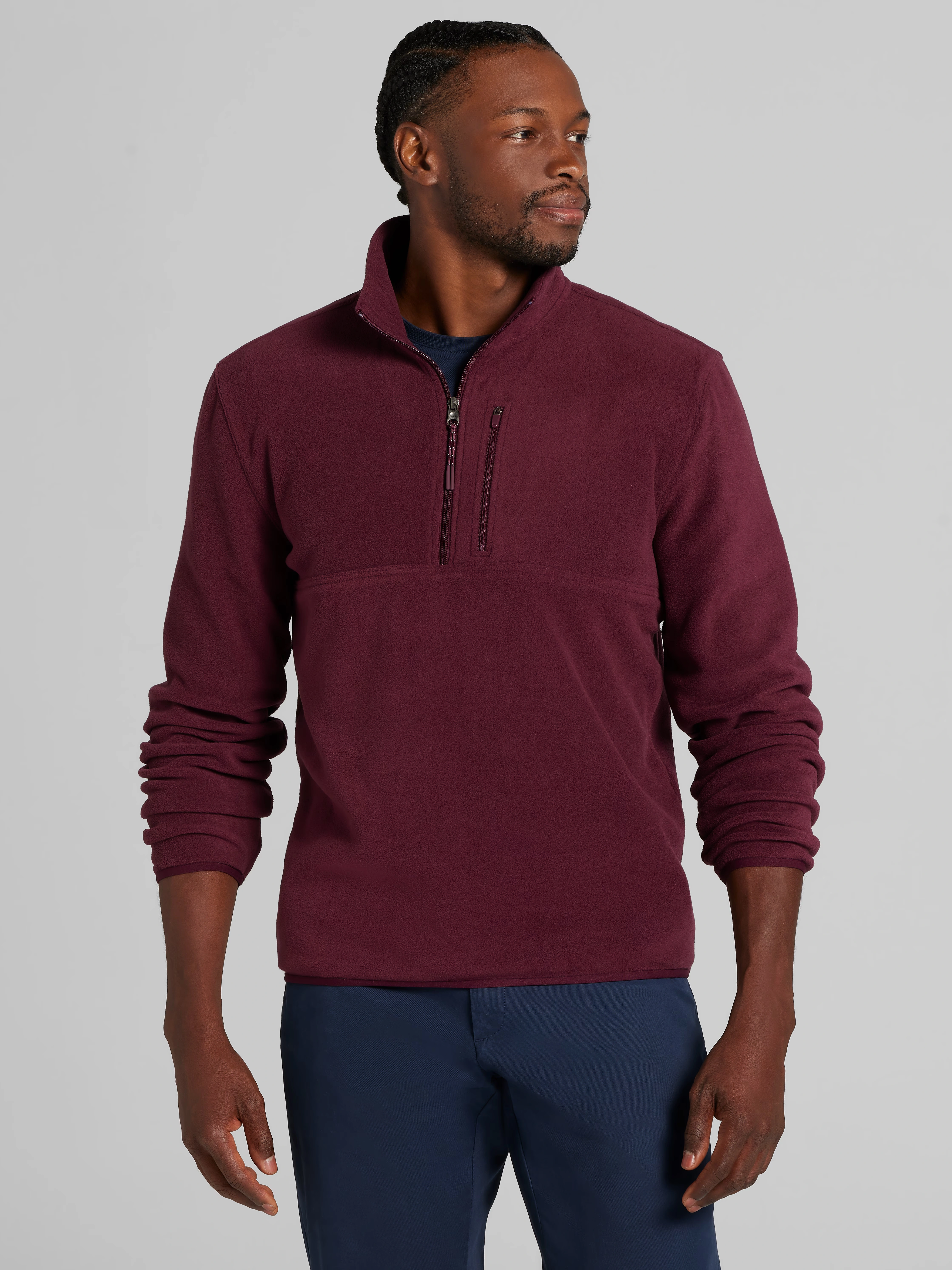 Quarter Zip Fleece Pullover