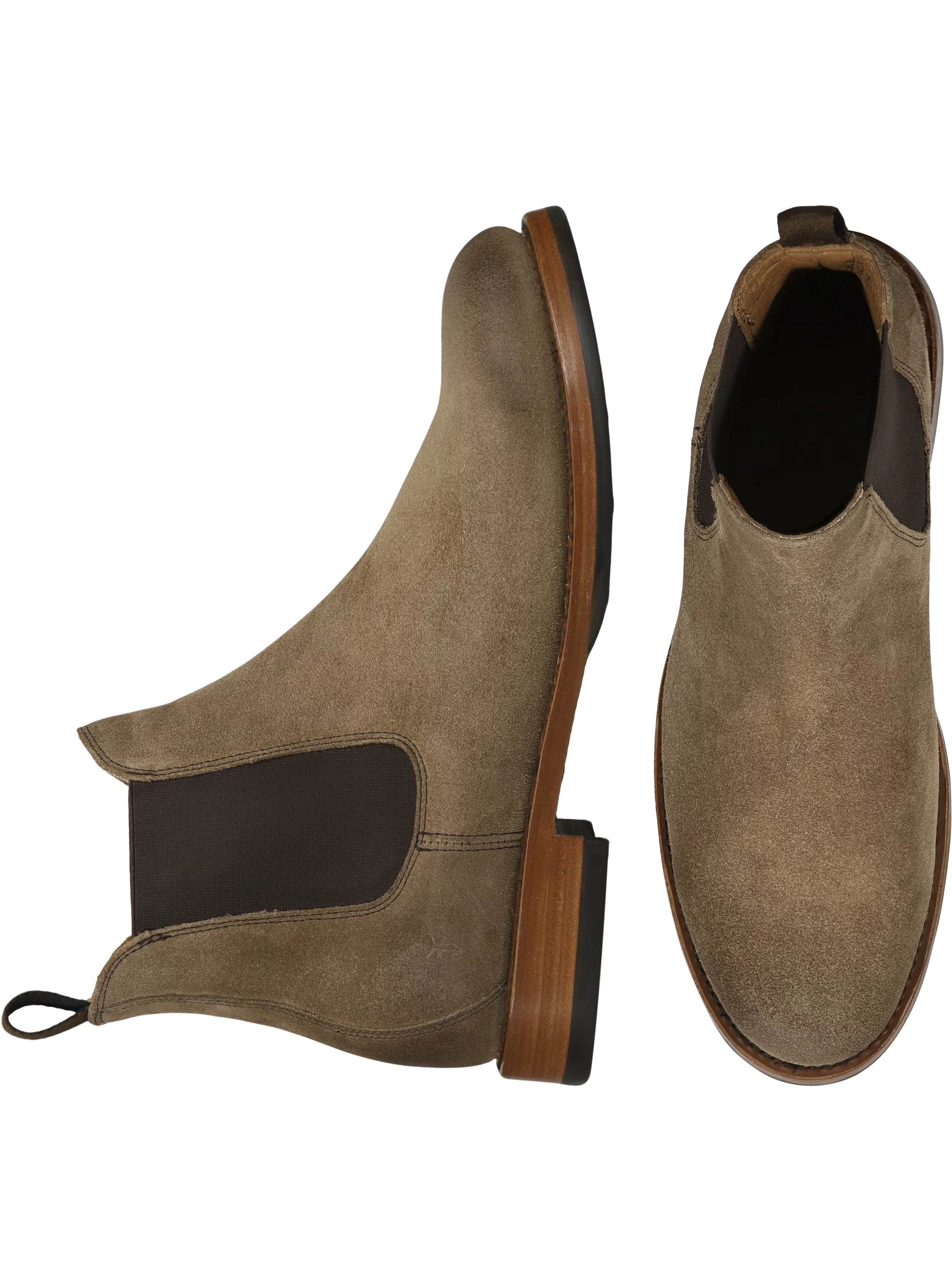 Dylan Suede Plain Toe Chelsea Boots