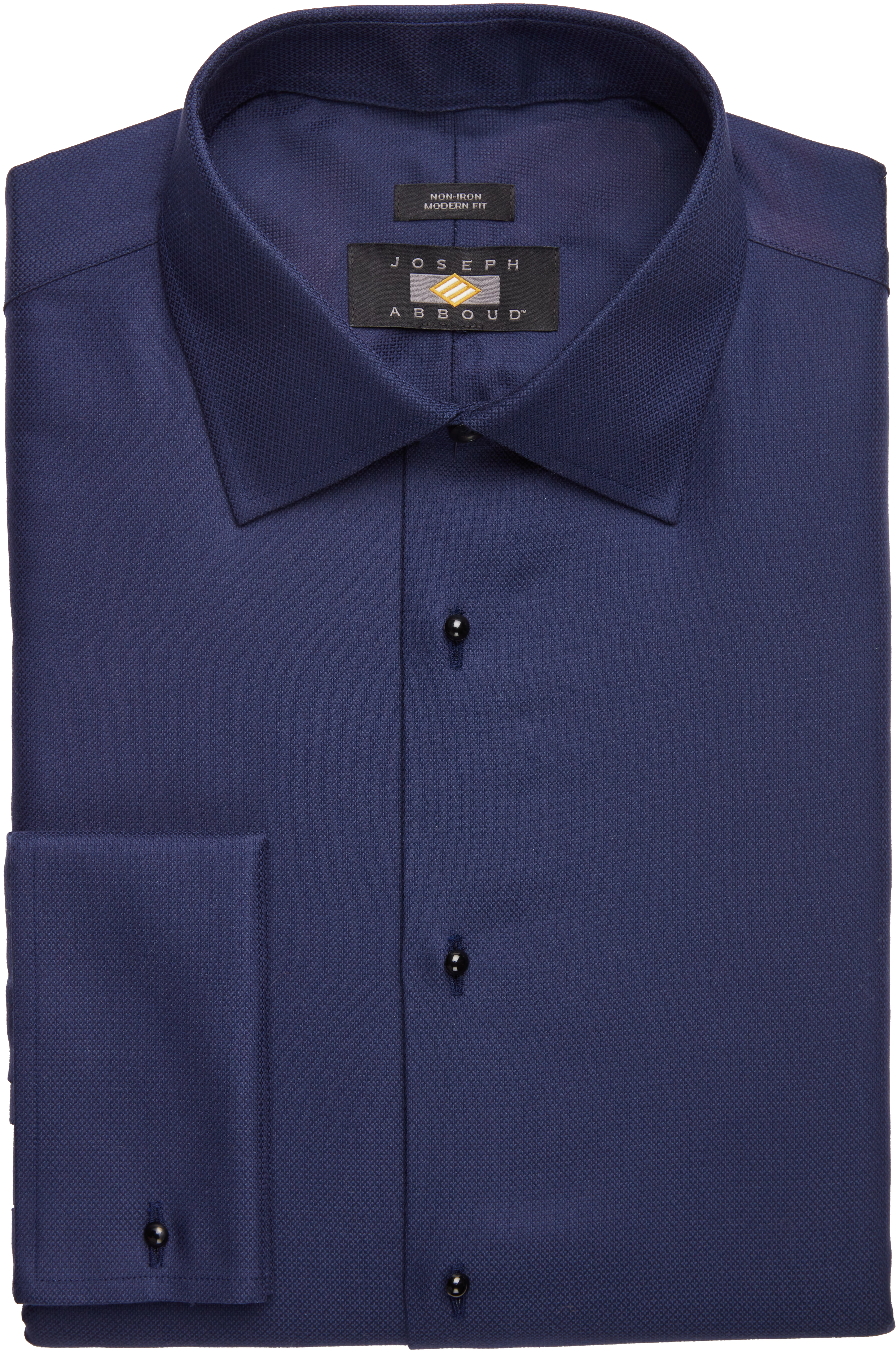 Modern Fit French Cuff Tuxedo Formal Shirt