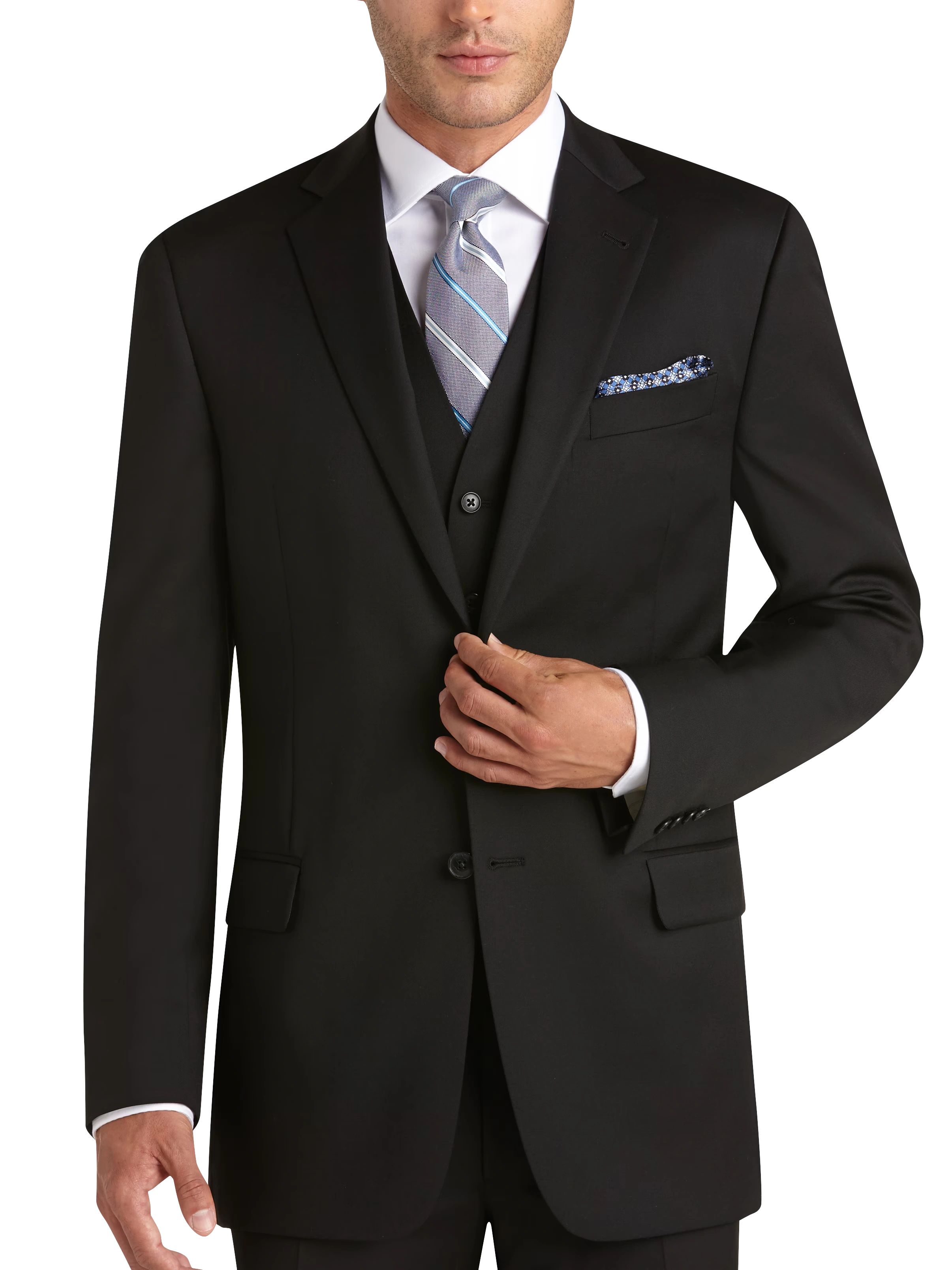 Modern Fit Wool Suit Jacket